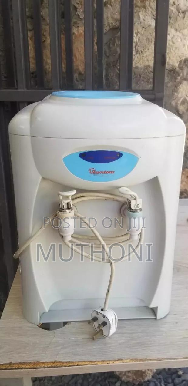 White Small Size Hot and Normal Water Dispenser