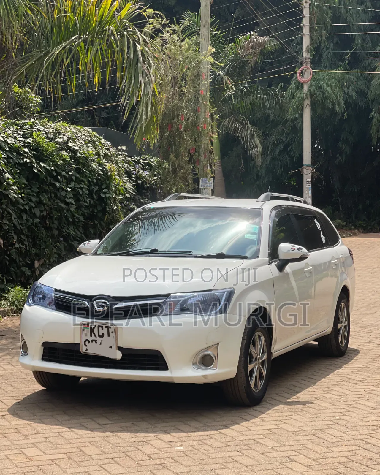 Toyota Corolla Fielder 2013 White