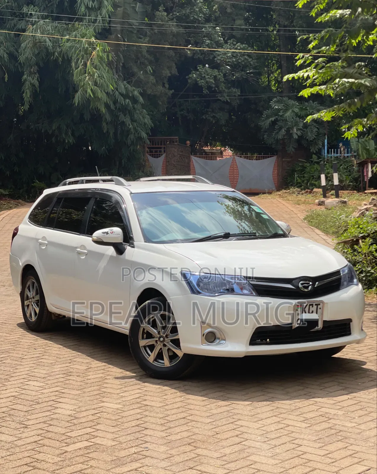 Toyota Corolla Fielder 2013 White