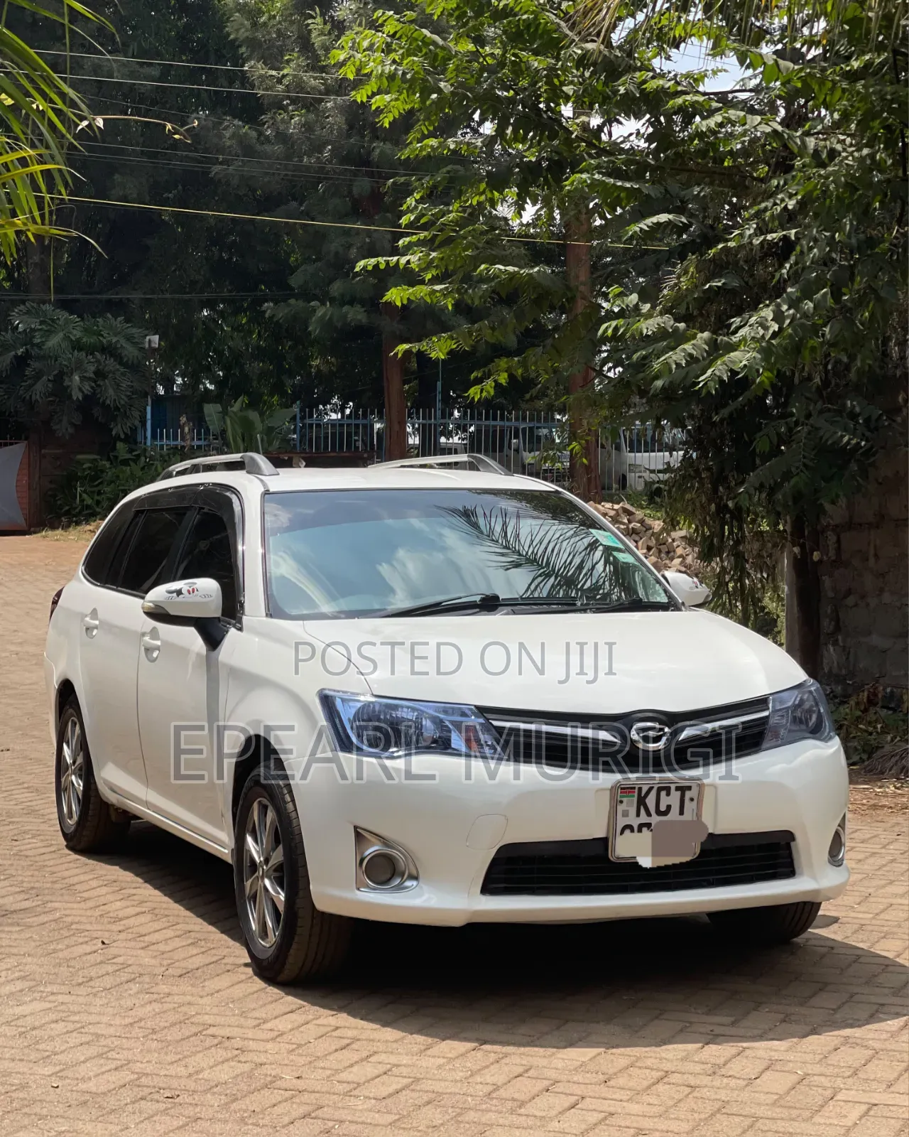 Toyota Corolla Fielder 2013 White