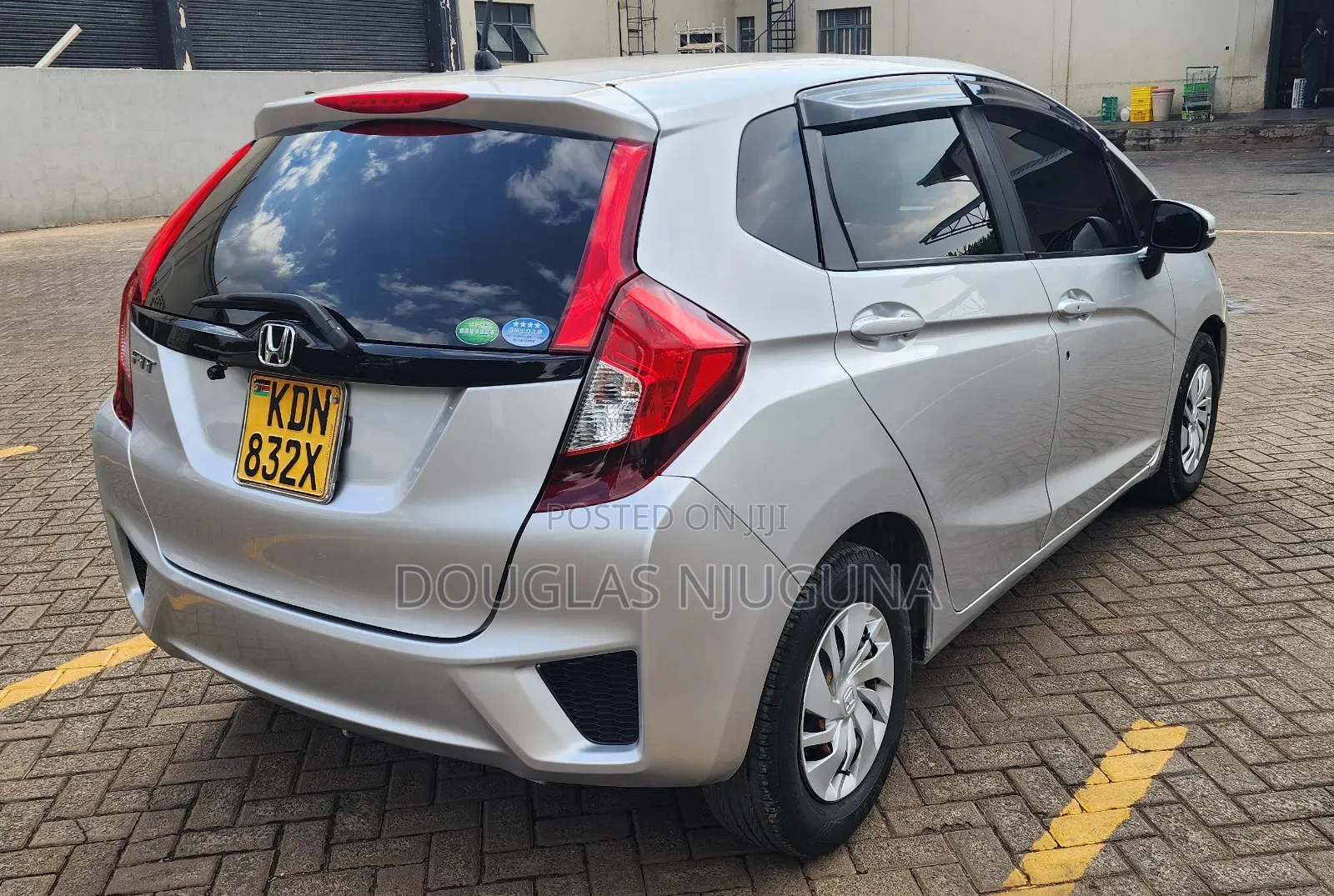 Honda Fit 2016 Silver
