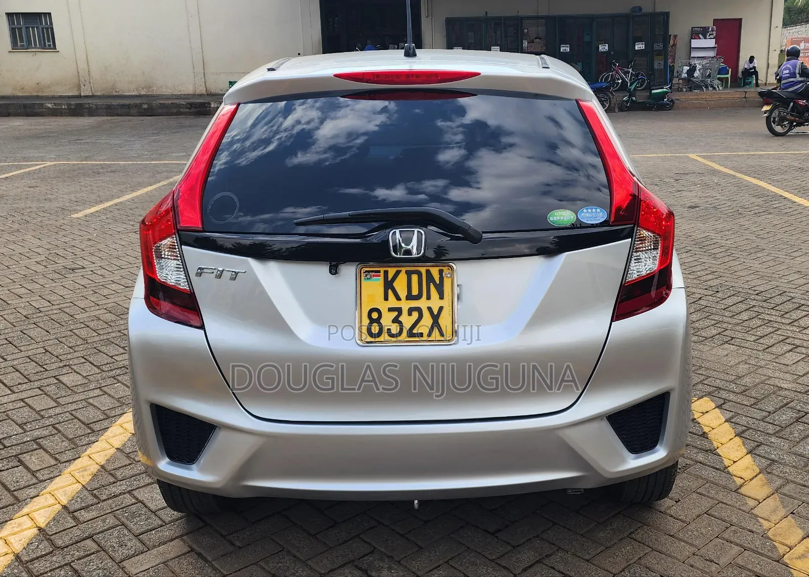 Honda Fit 2016 Silver