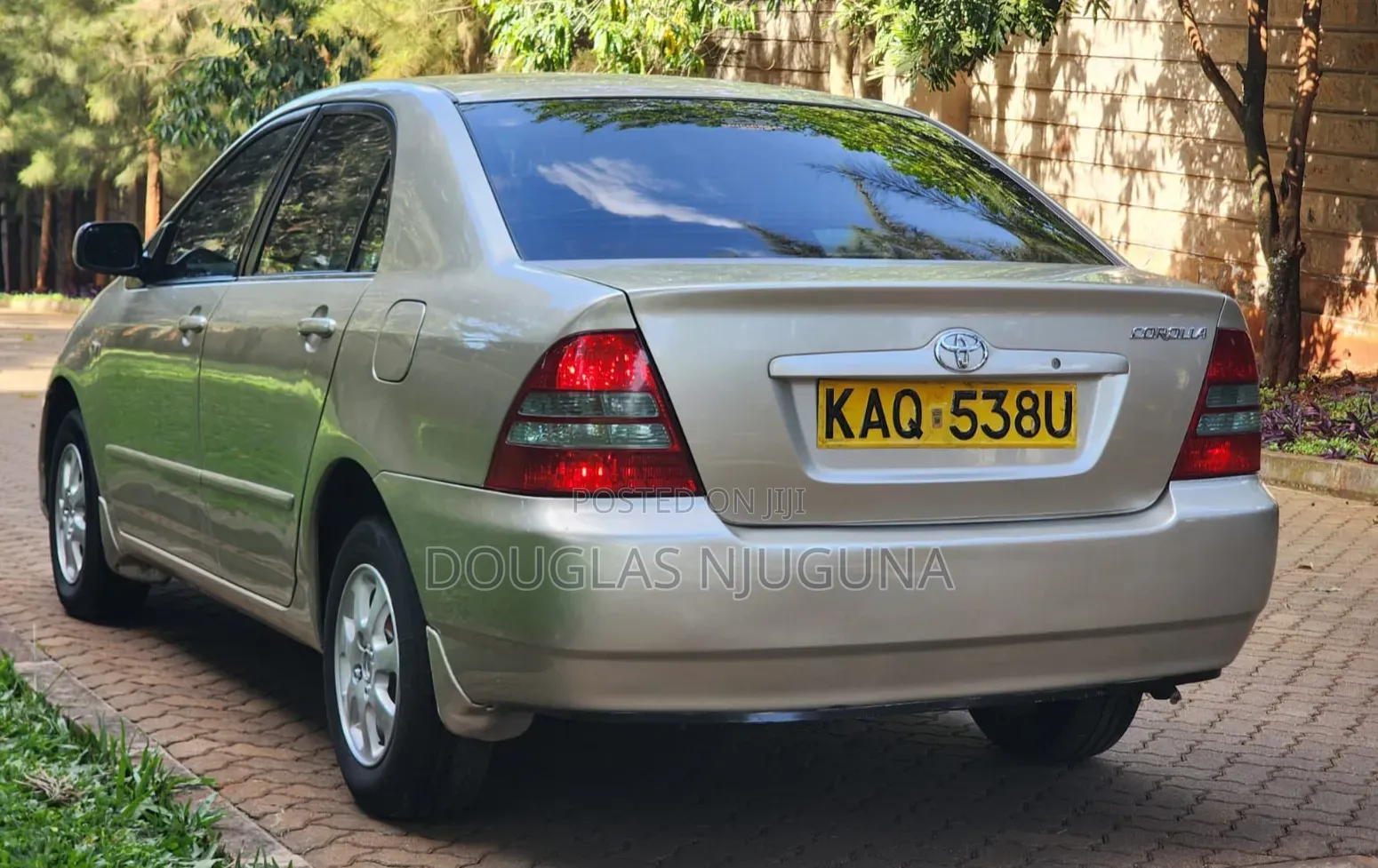 Toyota Corolla 2003 Gold