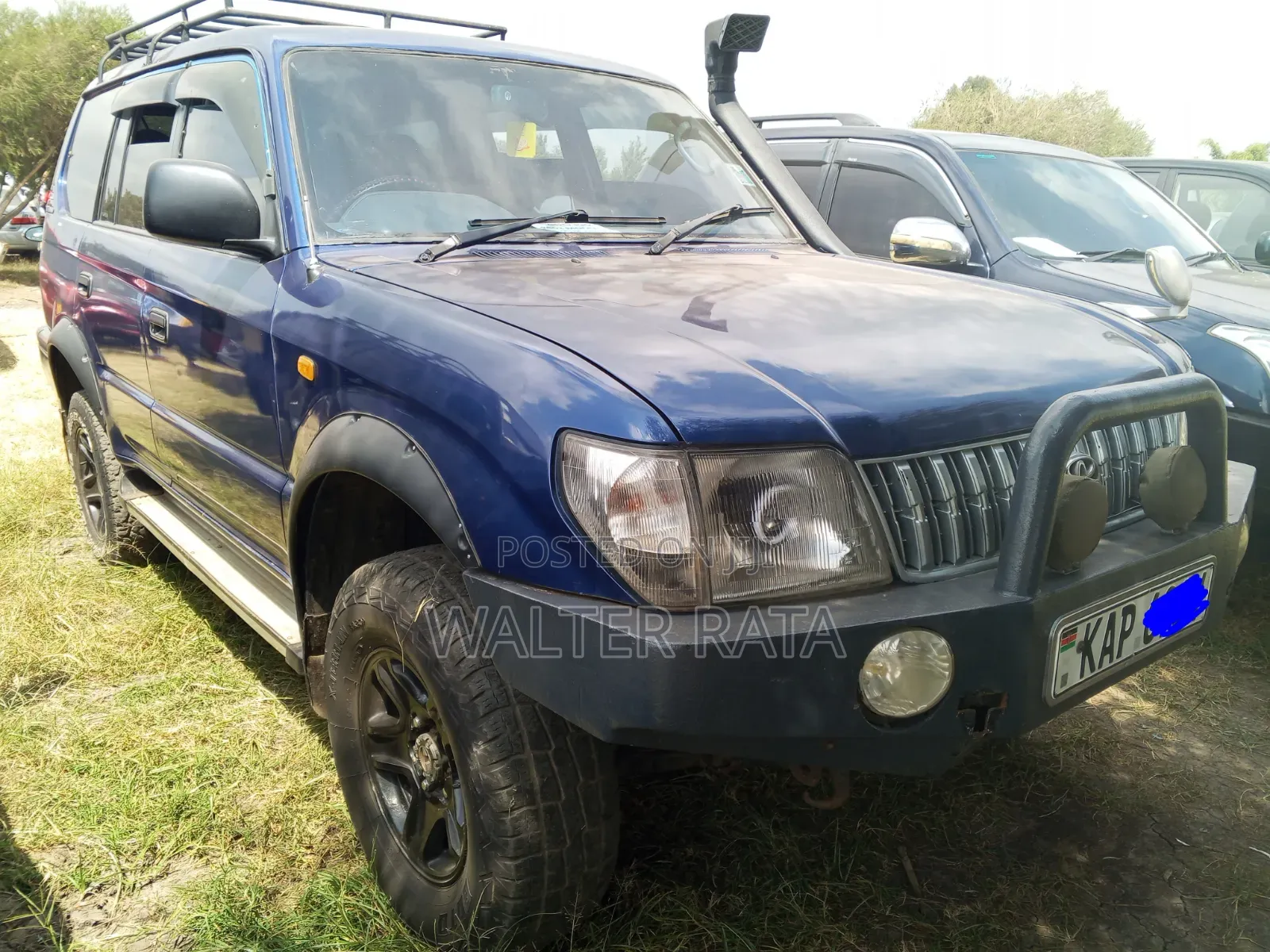Toyota Land Cruiser 2002 Blue