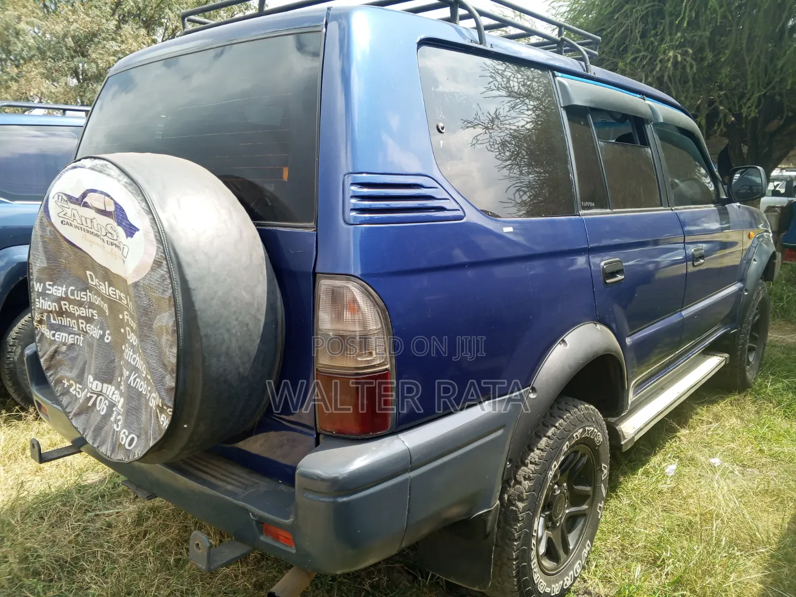 Toyota Land Cruiser 2002 Blue