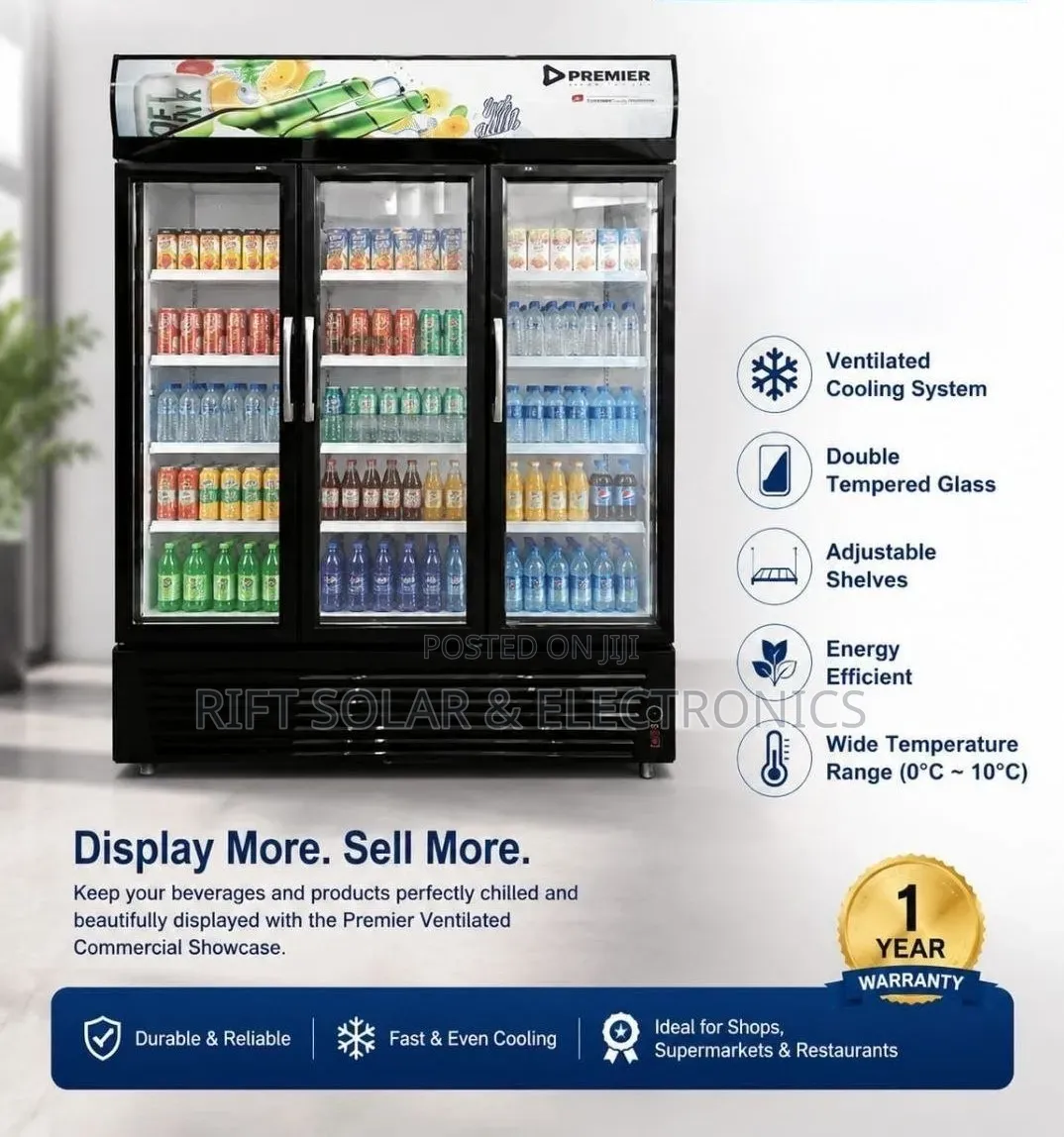 Ventilated Display Commercial Fridge