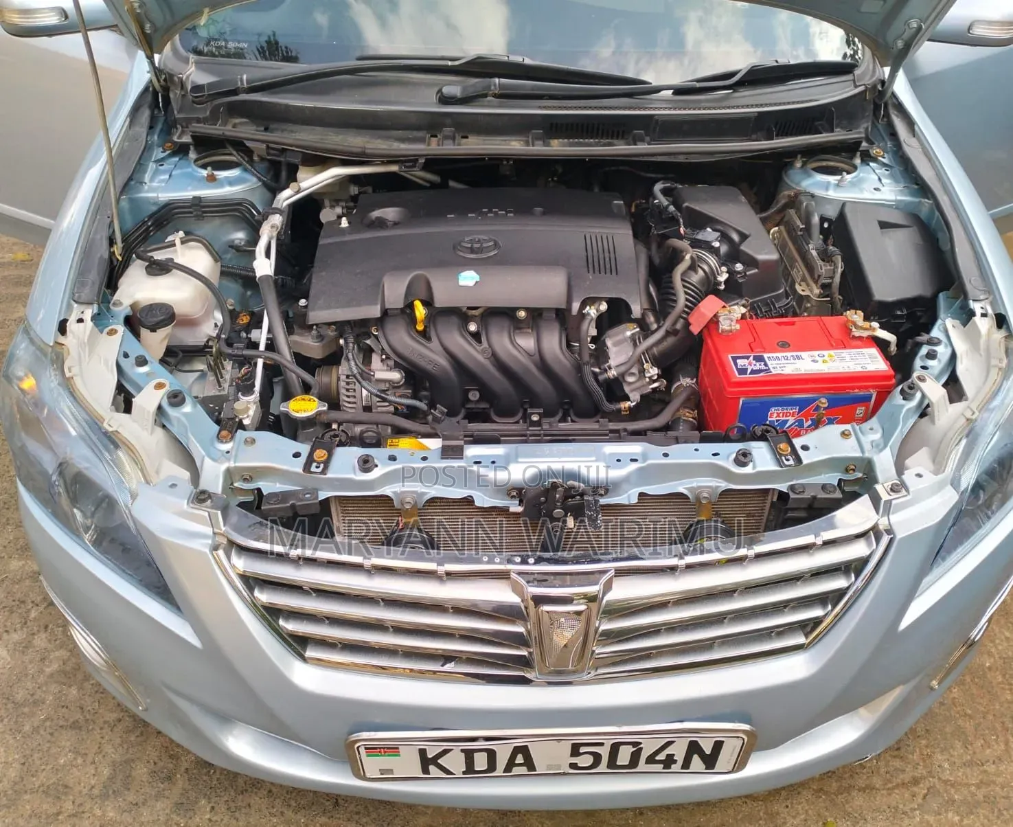 Toyota Premio 2014 Blue