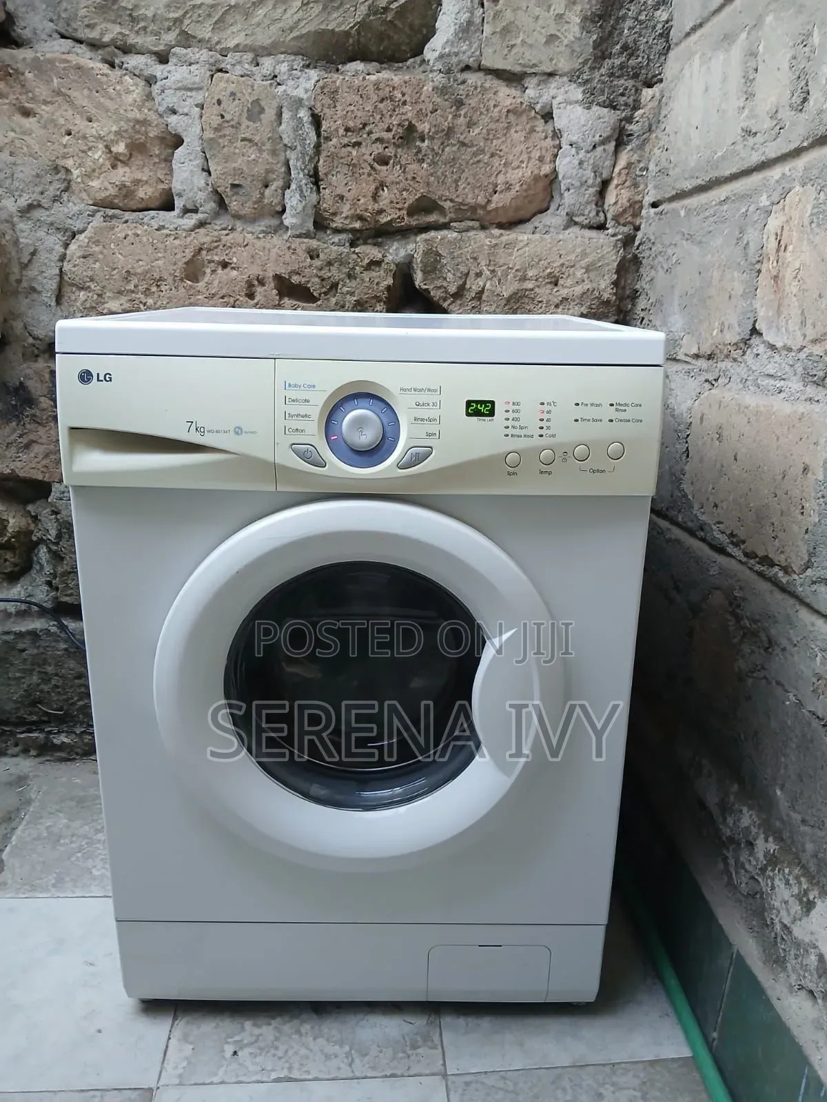 Lg 7kg Intellowasher Frontload Washing Machine
