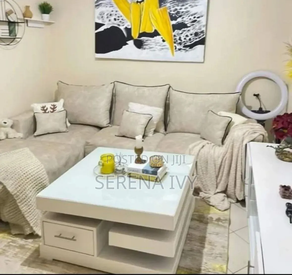 5 Seaters L Shaped Sofa