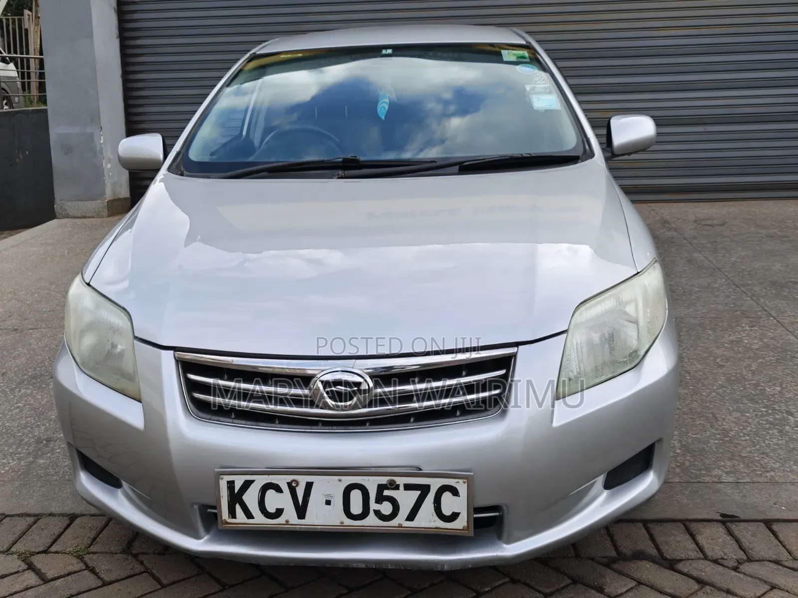 Toyota Axio 2012 Silver