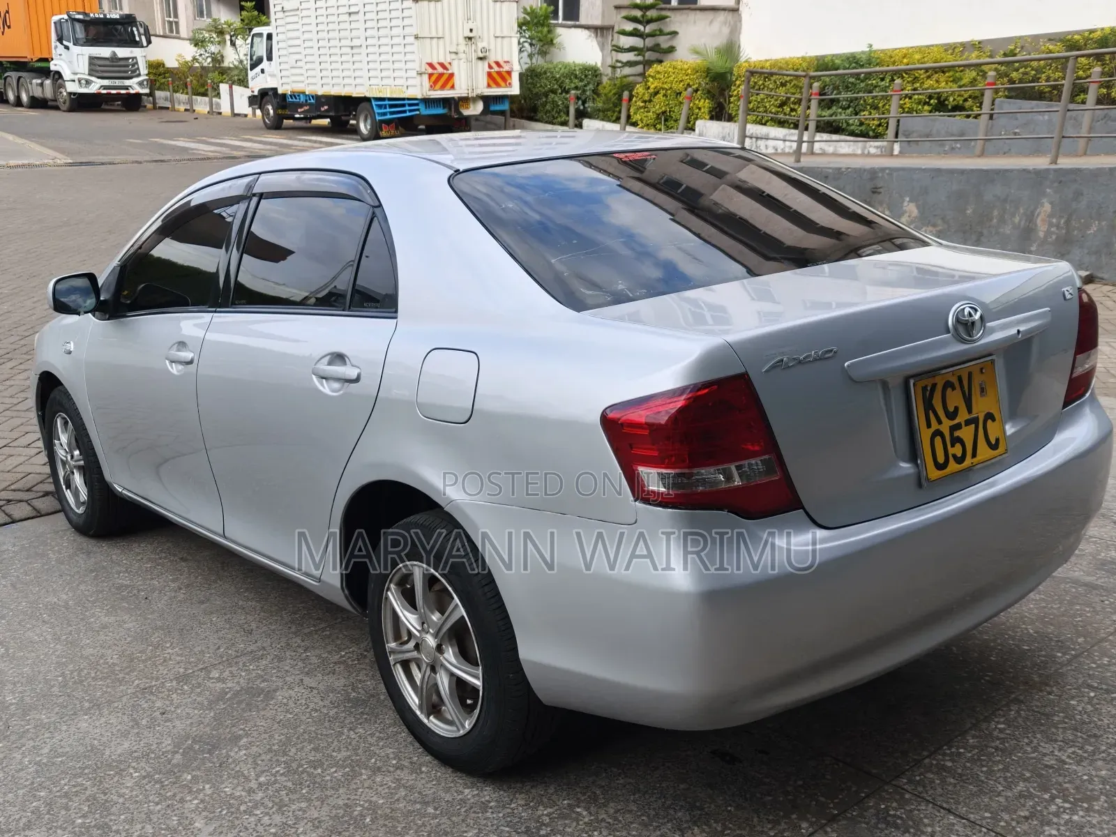 Toyota Axio 2012 Silver