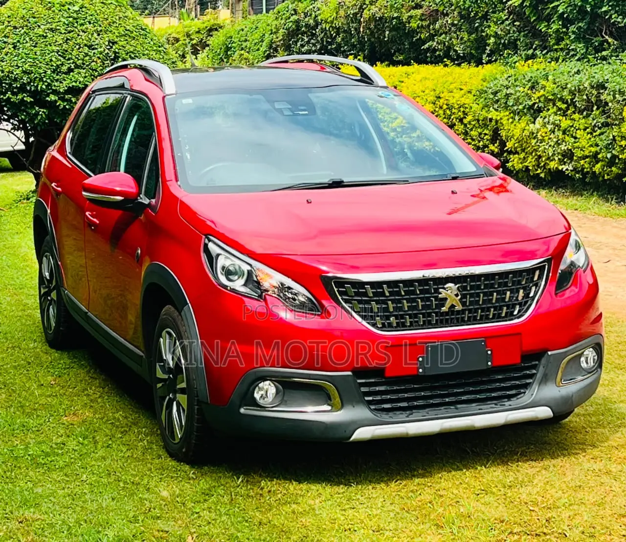 Peugeot 2008 2019 Burgundy