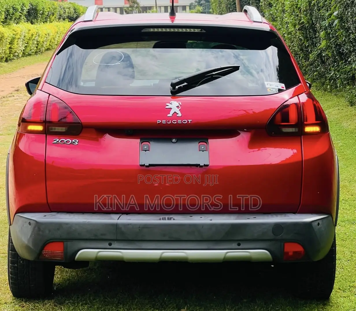 Peugeot 2008 2019 Burgundy