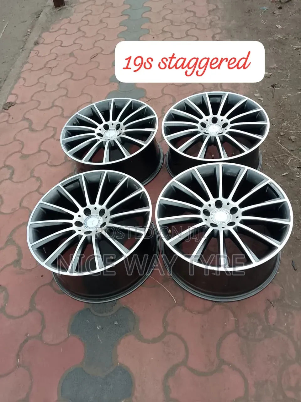 Size 19 Benz Staggered