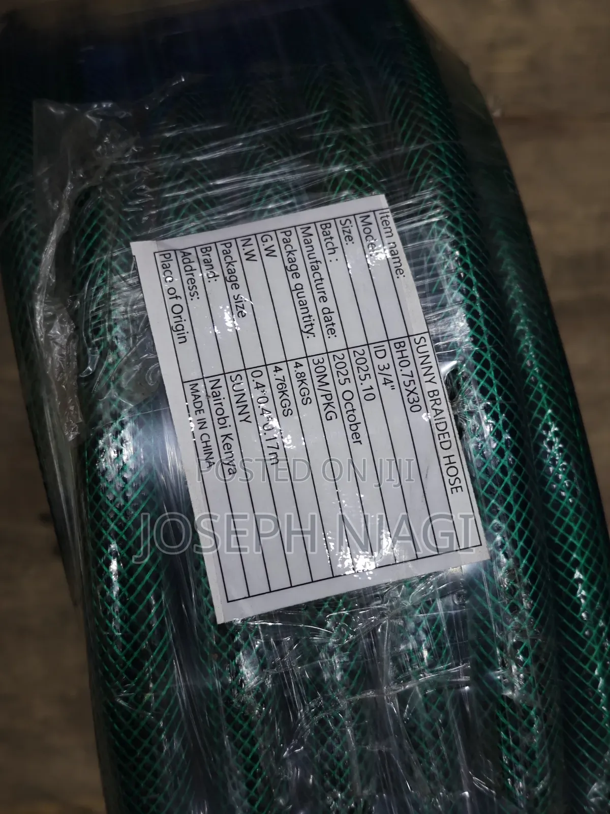 Sunny Braided Hose 30 MTRS