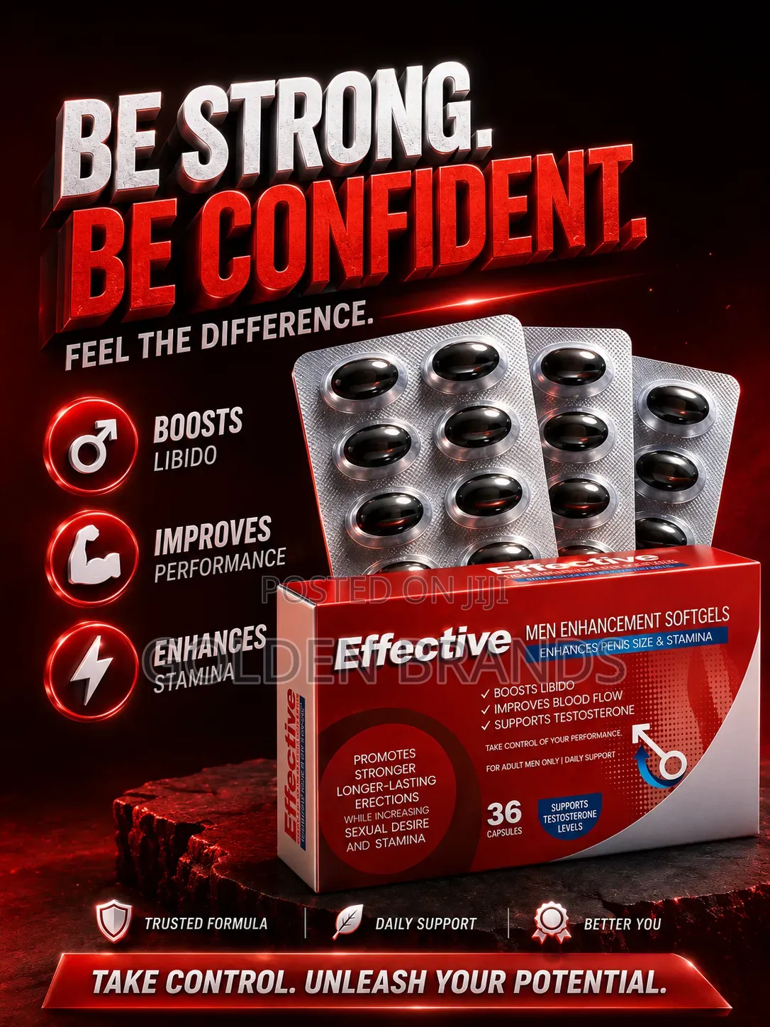 Boost Your Confidence, Energy, Stamina Daily Performance Today