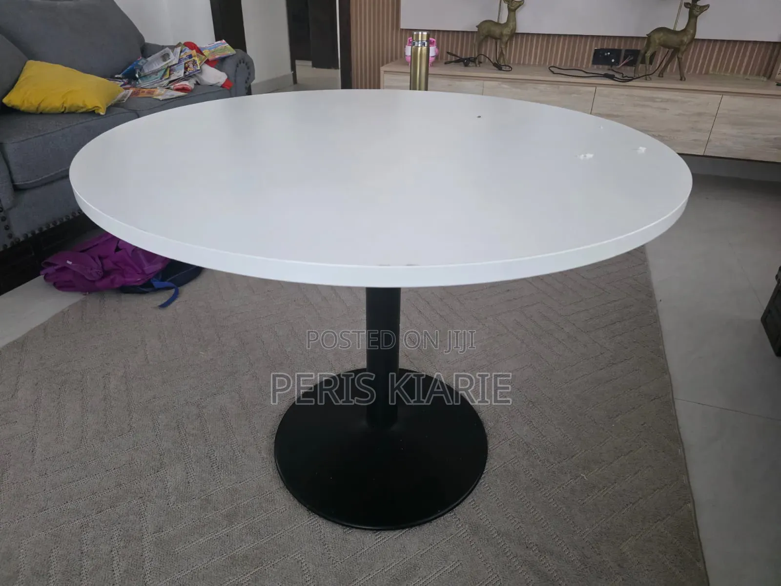 Round High Table