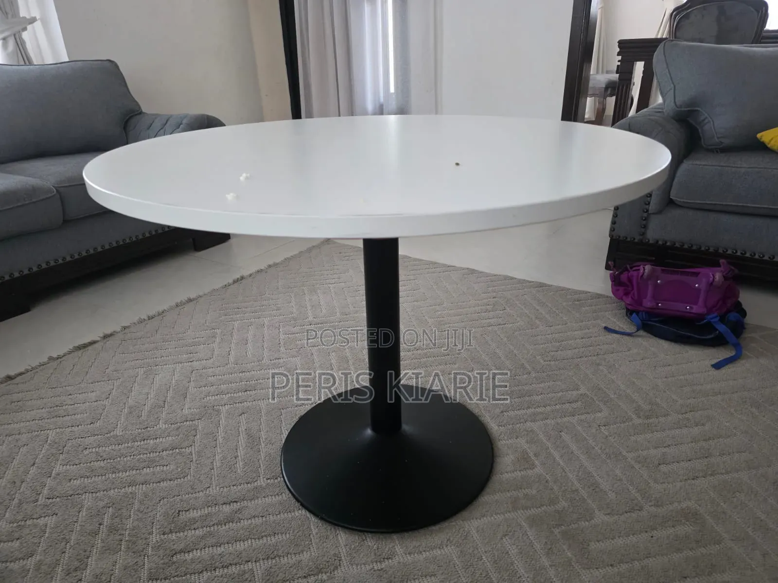 Round High Table