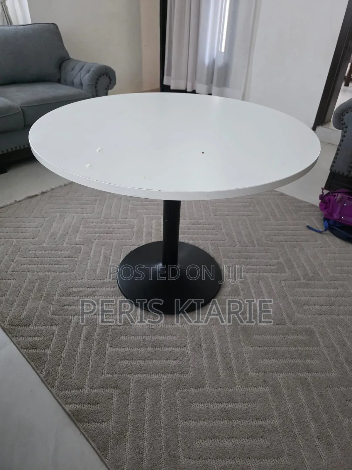 Round High Table