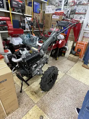 Premier 13hp Key Start Diesel Walking Tractor With Accessories