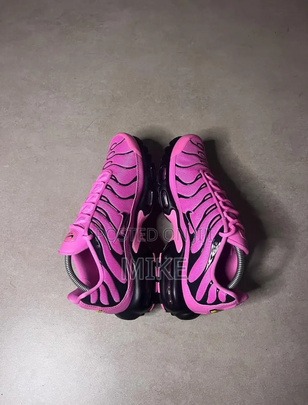 Nike Tn Plus Black Pink Shoes