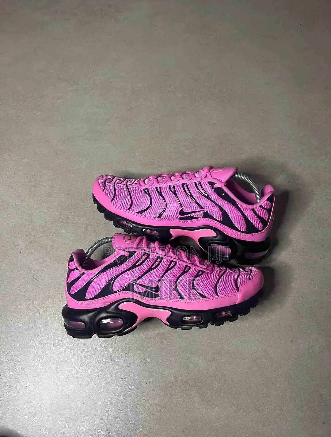 Nike Tn Plus Black Pink Shoes