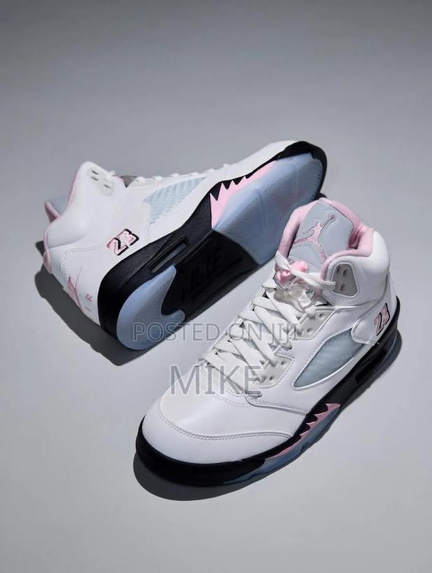 Air Jordan 5 Retro "Medium Soft Pink" - thumbnail 3