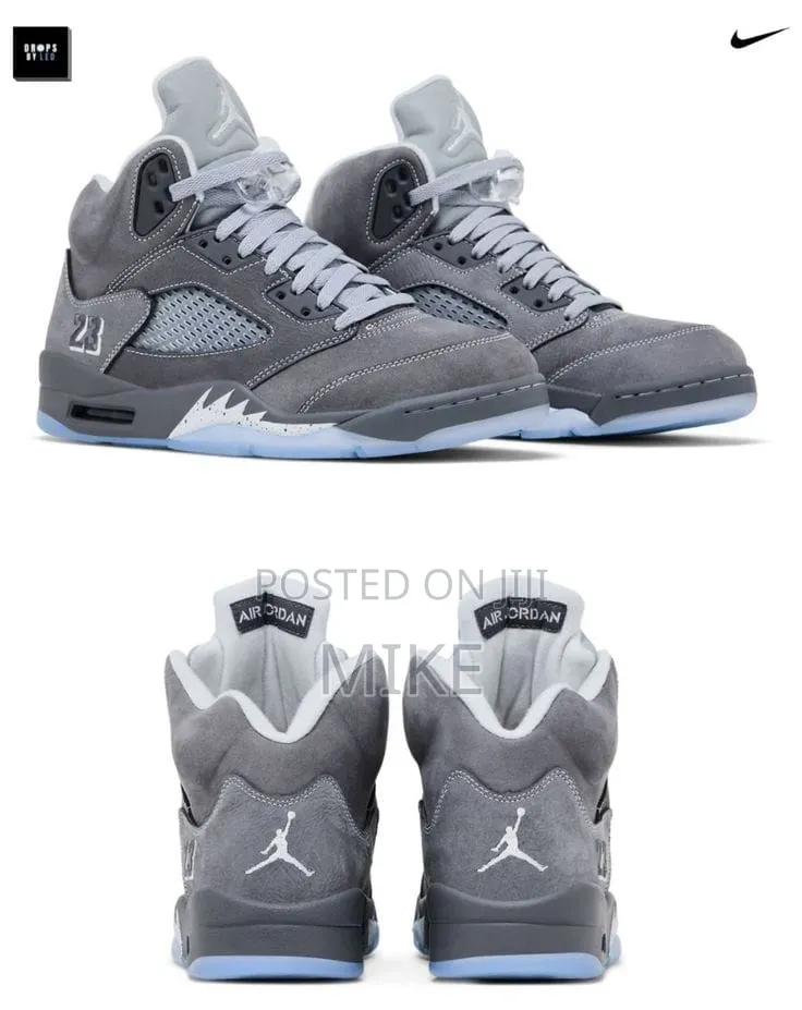 Jordan 5 Grey Shoes