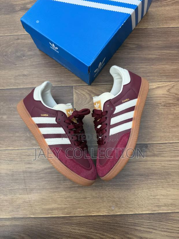 Adidas Samba Og Maroon Size 38-45 - thumbnail 2