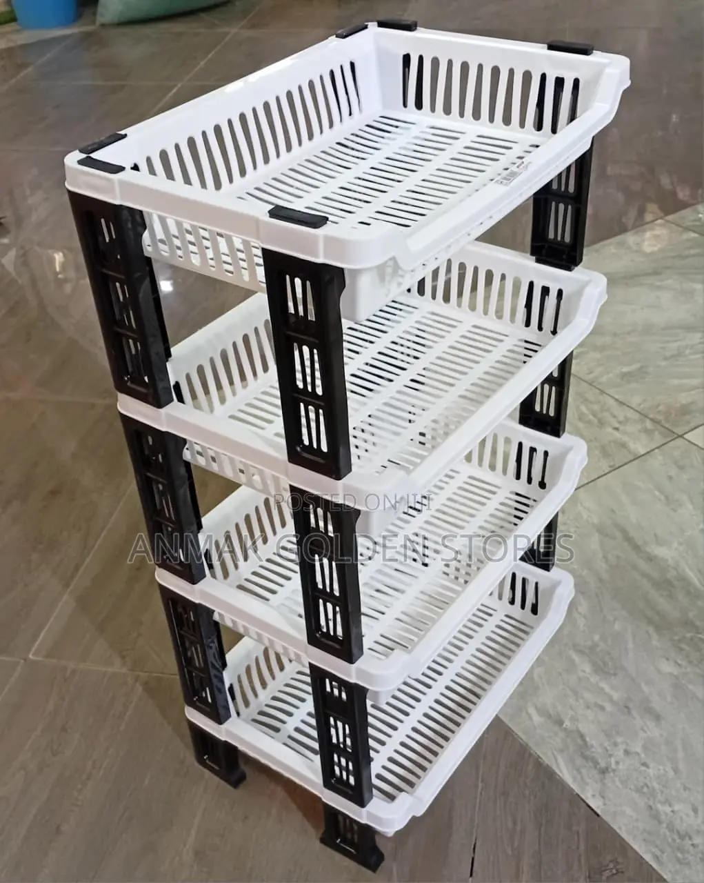 Plastic Dish Rack 4-Layers