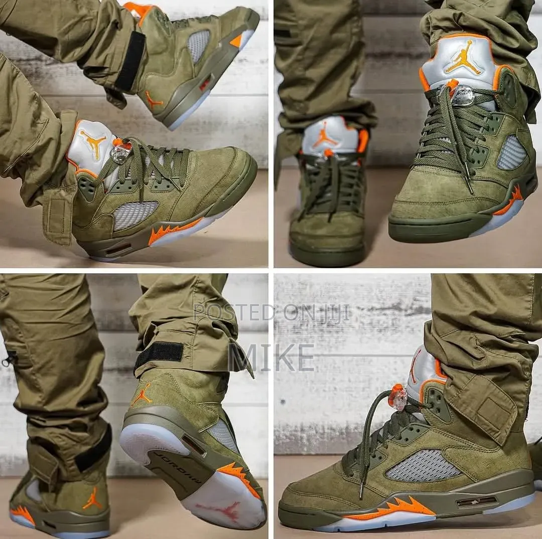 Jordan 4 Medium Olive