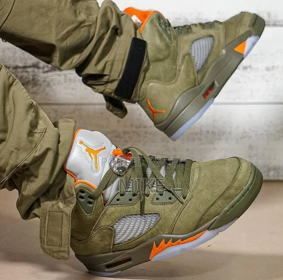 Jordan 4 Medium Olive