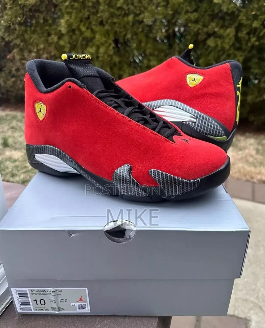Jordan 14 Ferari Shoes 