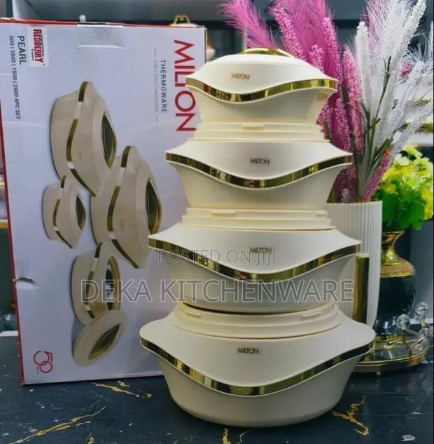 4pieces Redberry Milton Insulated Hotpot Set