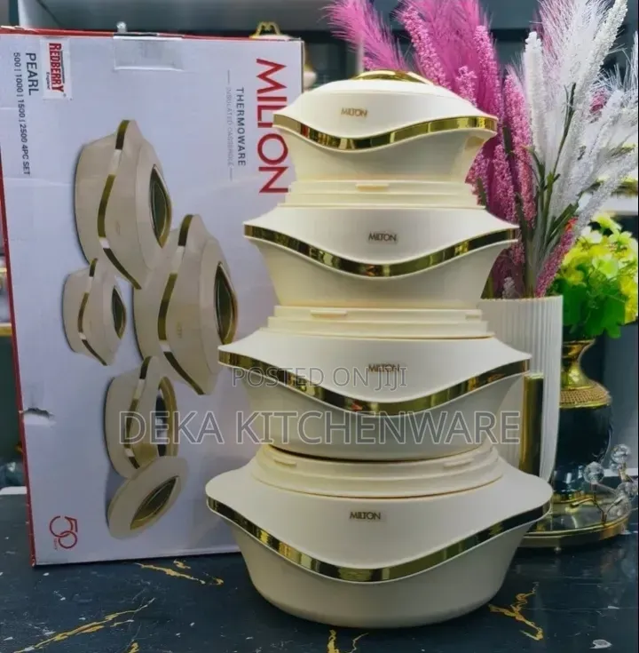4pieces Redberry Milton Insulated Hotpot Set
