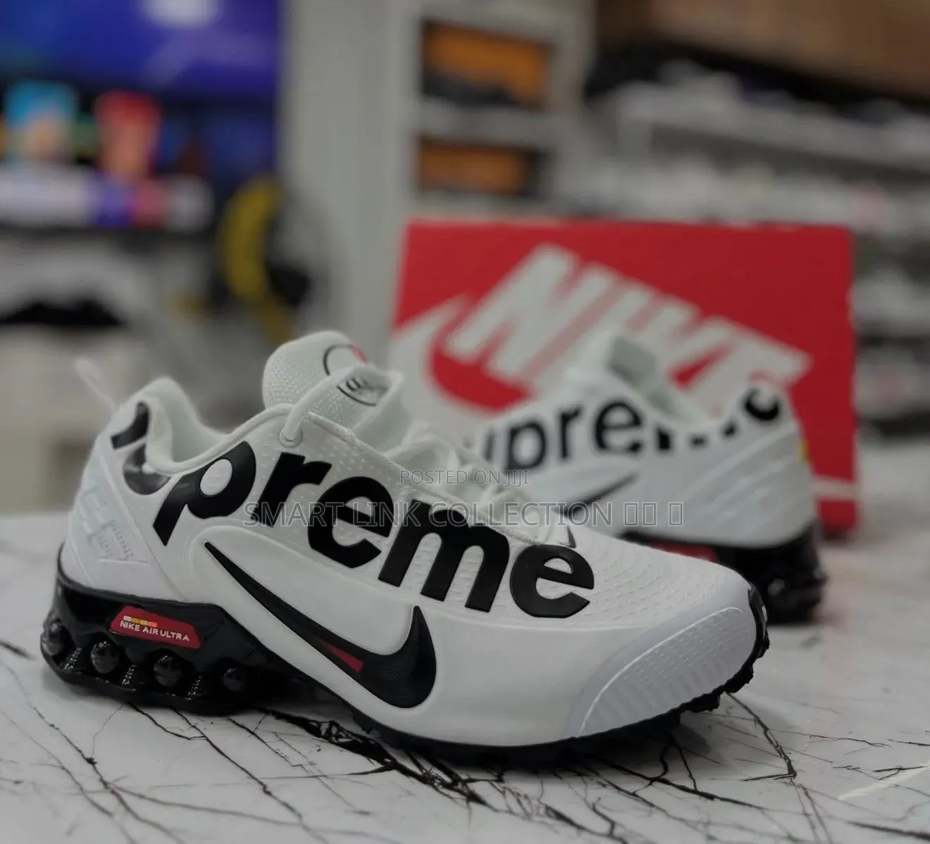 Nike Airmax Supreme “White Black “