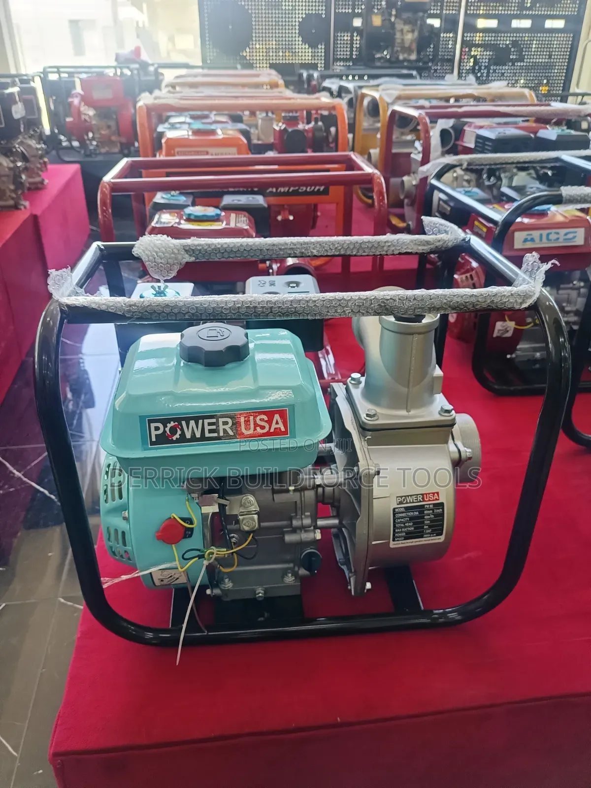 Power Usa 3 "(Inch) 7.5hp Gasoline Driven Water Pump