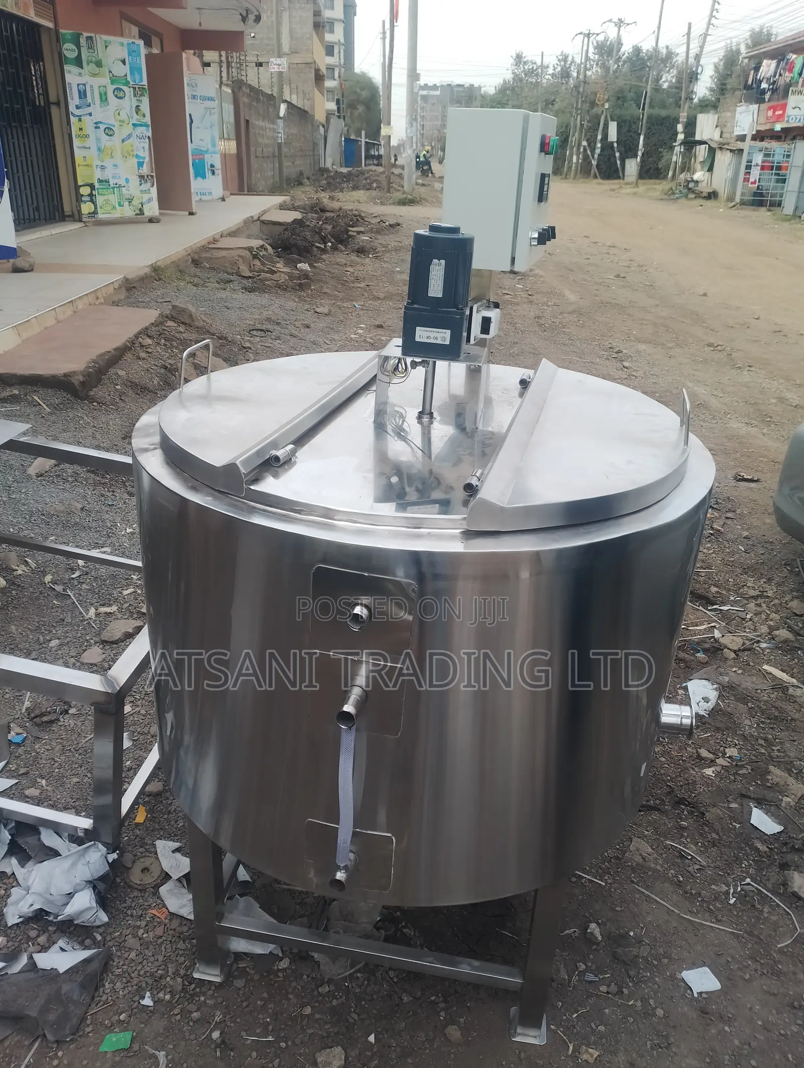 500 LTRS Milk Pasteurizer