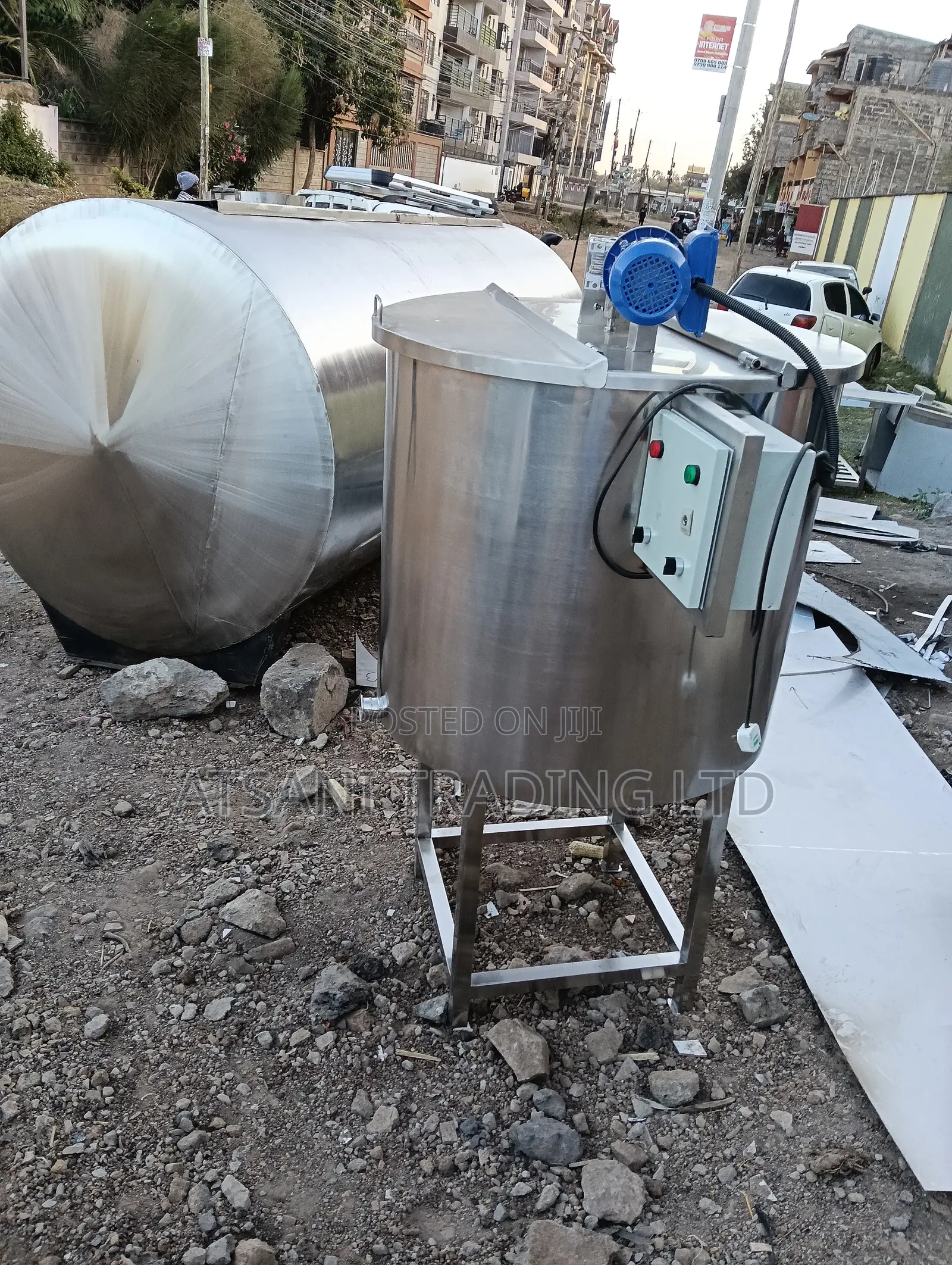 500 LTRS Milk Pasteurizer
