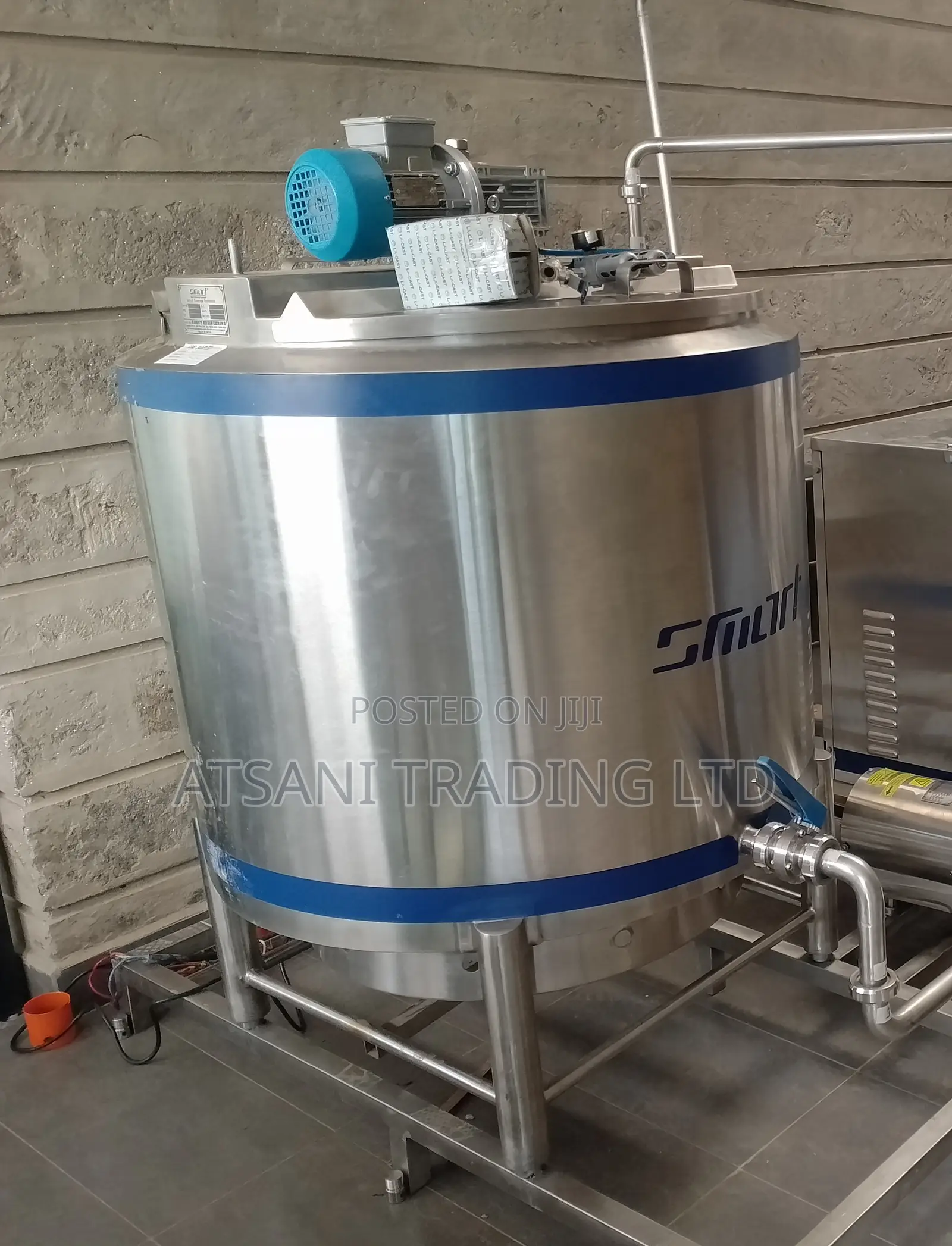 500 LTRS Milk Pasteurizer