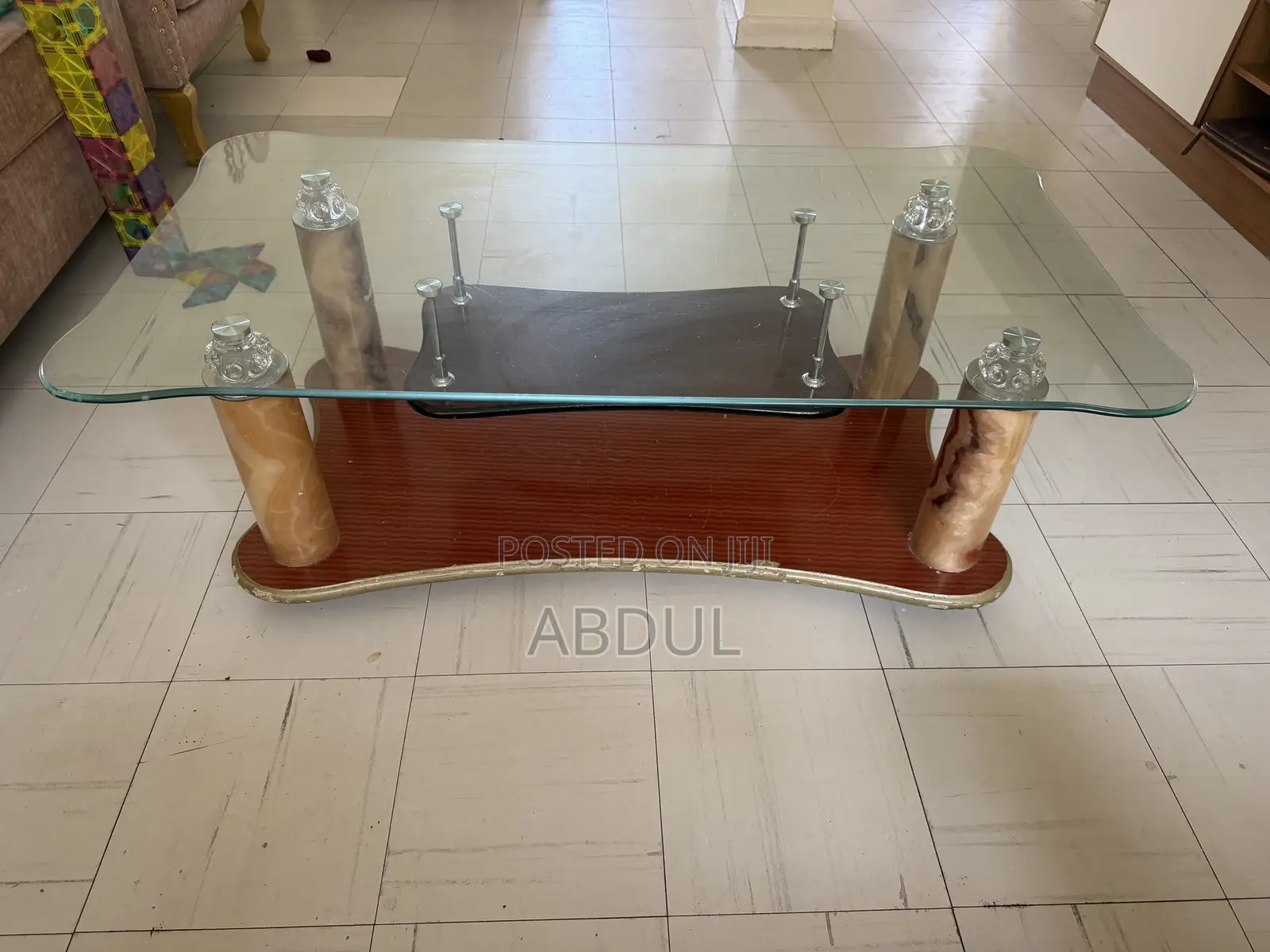 Living Room Glass Table