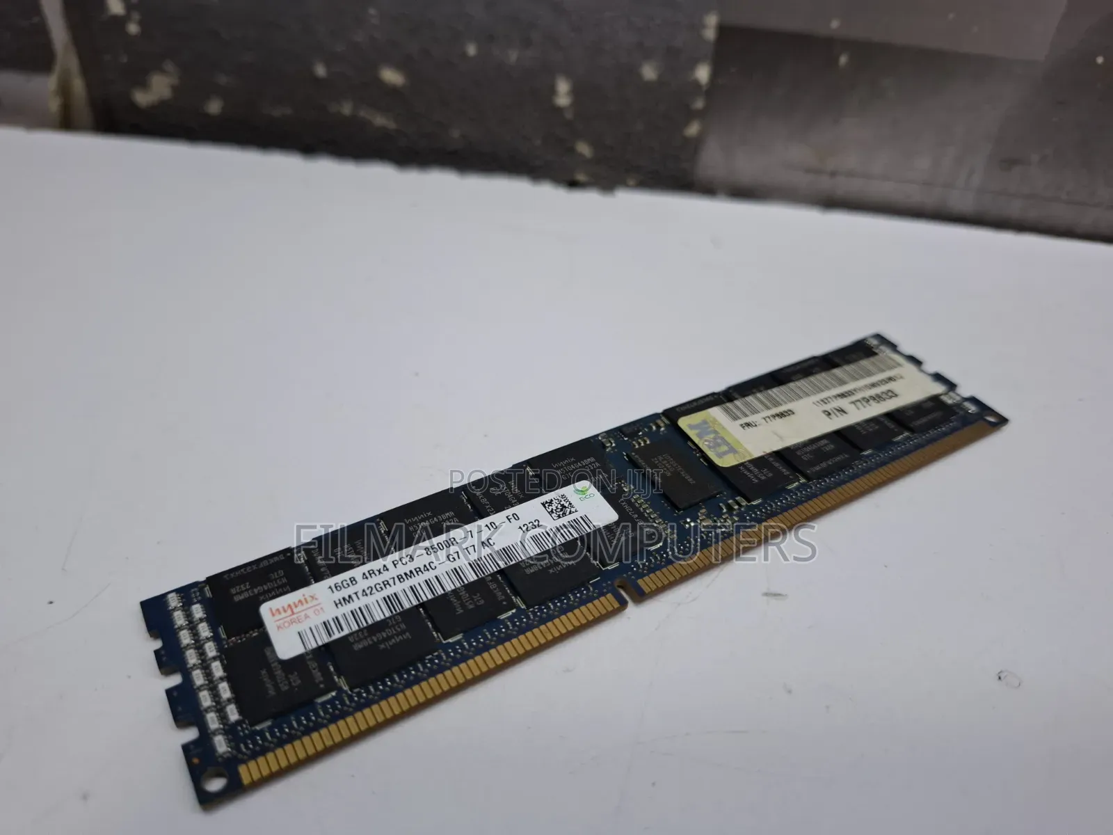 Hynix 16gb 4rx4 Pc3-8500r-7-10-F0 Server Ram
