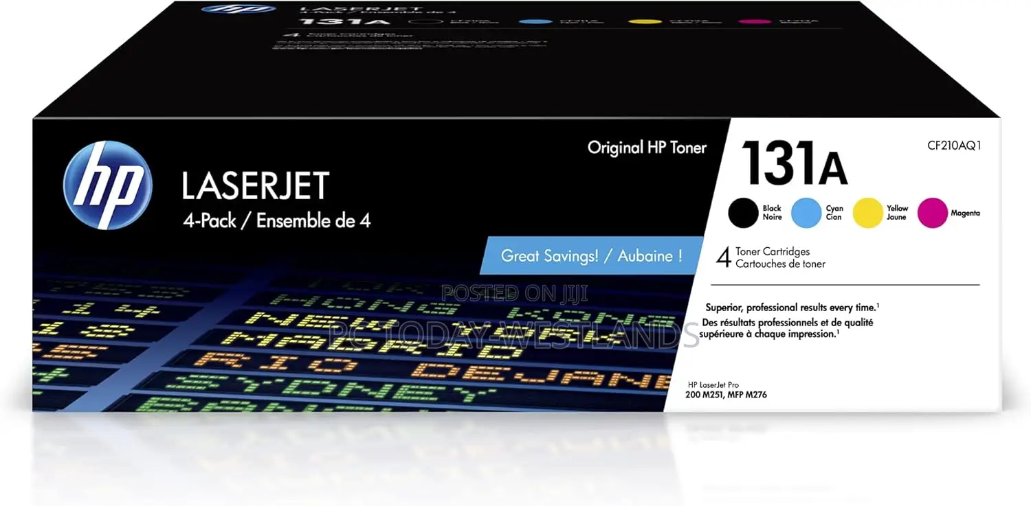 Hp 131a Genuine Original Toner 4-Pack