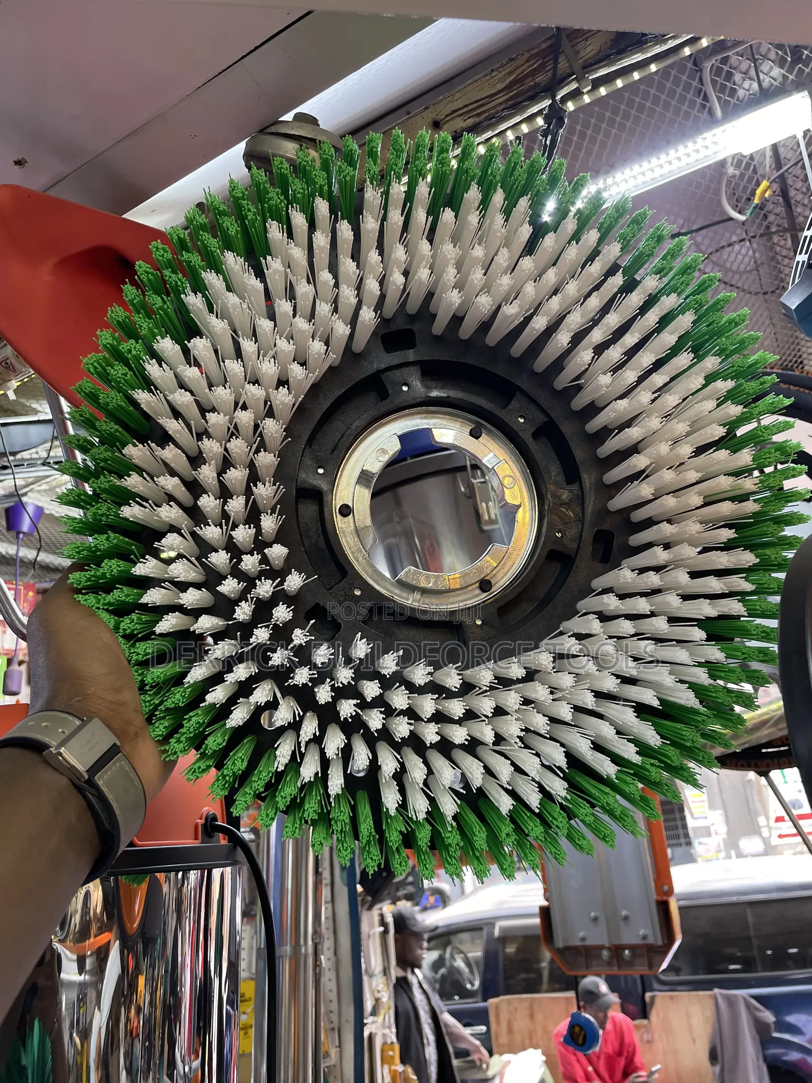 Universal Hard Brush Floor Scrubber