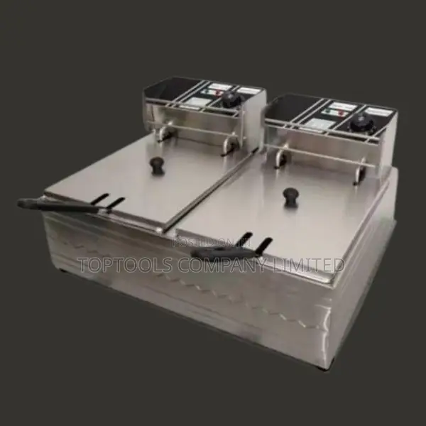 Commercial Chips Fryer Double 12ltrs