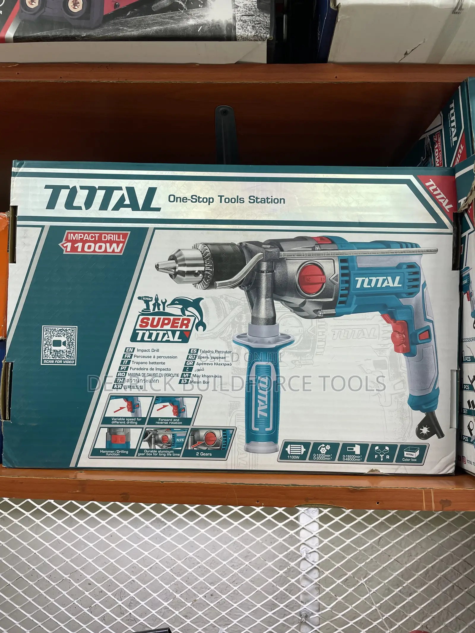 Total 1100w Impact Drill