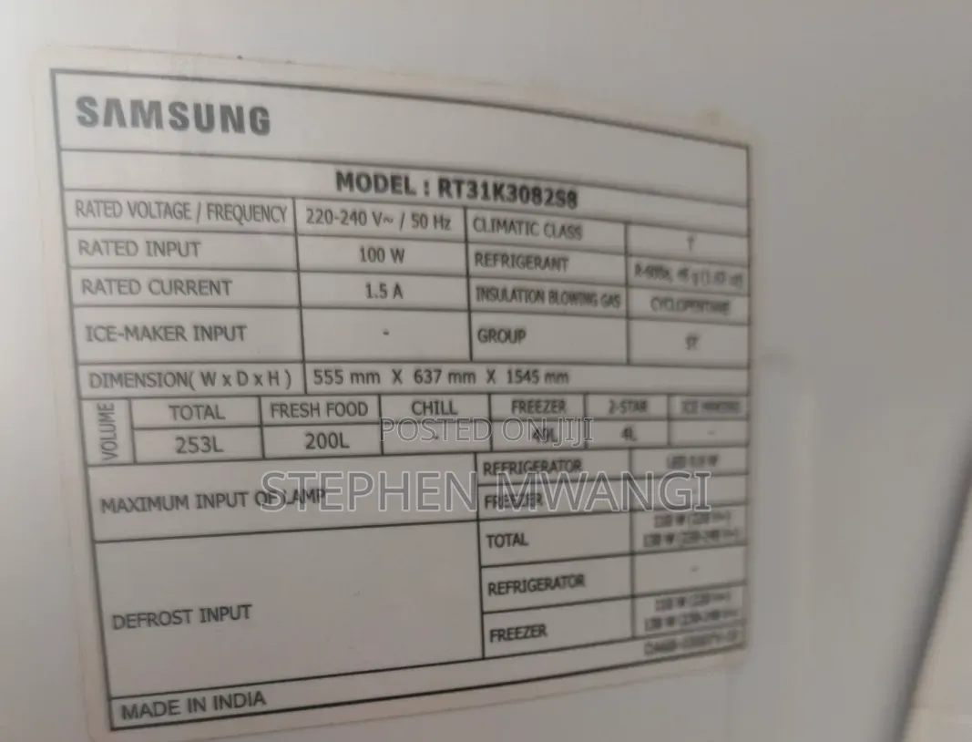 Samsung Fridge