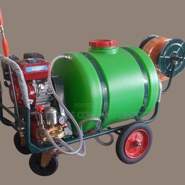 Ac1609 Aico Japan Petrol Engine Trolley Sprayer Tank Capacity 160 Litr