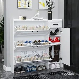 New Model Bucket Flip Shoe Cabinet