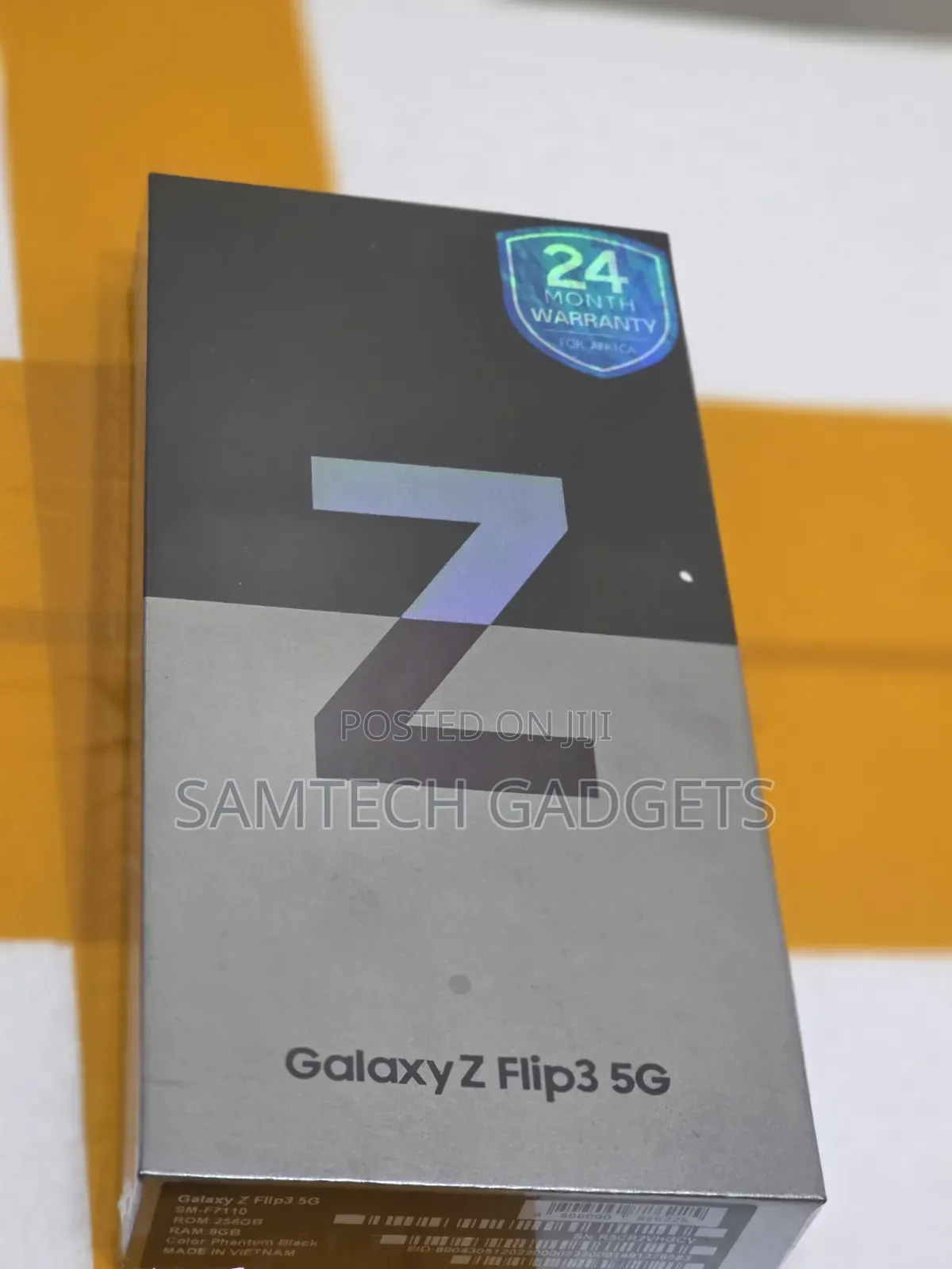 New Samsung Galaxy Z Flip 3 256 GB Black